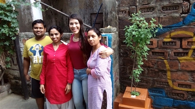 Voluntariado en India con niñas