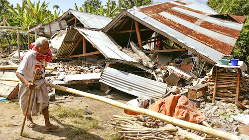 Voluntariado Indonesia terremoto
