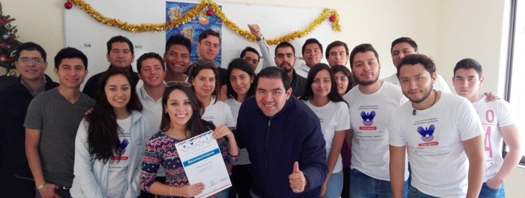Voluntariado México grupo jóvenes